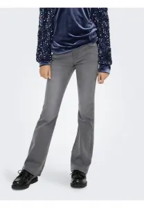 Джинсы прямого кроя kogroyal life Only Girls, Dark Grey Denim