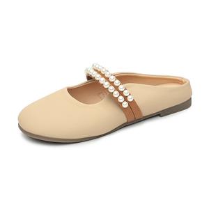 Закрытые тапочки для женщин VICTORIA&VERA, Milk Tea