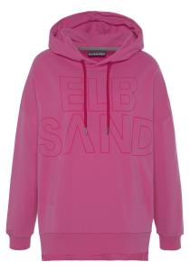 Свитер ELBSAND Kapuzensweatshirt, розовый