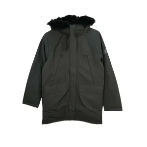 Adidas Пуховик мужской серый black