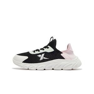 Кроссовки детские с низким верхом и противоскользящим покрытием XTEP, черный/кремовый/розовый