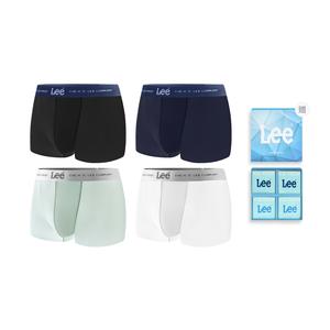 Lee SS25 INDIGO Подарочный набор мужского белья 4 предмета