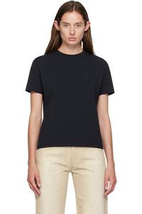 Футболка стандартного кроя Acne Studios, черный