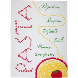 Полотенце кухонное лепное «Помодоро», (набор, 3 шт.) Stuco, белый/красный/зеленый/желтый