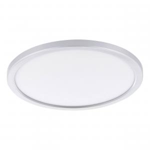 Eglo Потолочный светодиодный светильник, серебристый/белый, степень защиты IP44