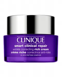 Увлажняющий крем против морщин Wrinkle Correcting Rich Cream Smart Clinical Repair для сухой кожи 50 мл Clinique