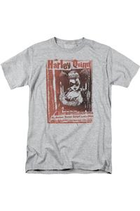 Футболка с коротким рукавом для взрослых Batman Dr Quinn Gildan, цвет athletic heather