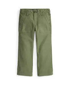 Детские штанишки Ricky из хлопкового сатина для девочек 2T-6X Polo Ralph Lauren, зеленый