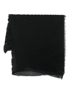 Плиссированный шарф Issey Miyake, черный