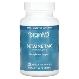 Бетаин TMG, 60 веганских капсул Brainmd