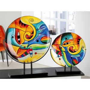 Декоративная чаша Чаша на подставке Верона, ручная работа Gilde, Bunt