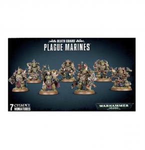 Миниатюра Warhammer 40K: Death Guard - Plague Marines