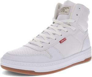 Мужские высокие кеды Levi's Drive, White/Gum