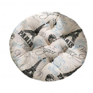 Подушка на стул, моющаяся, мягкая полиэстеровая подушка для сиденья в клетку, украшение для дома, домашний декор-H, размеры: 45 x 45 см Stuttg, мультиколор