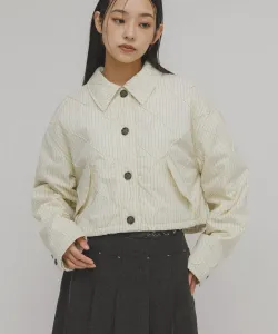 Стеганая рубашка-куртка Kbf, цвет Ivory