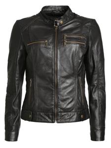 Кожаный пиджак Jcc, черный