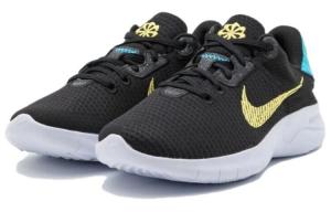 Кроссовки Nike Flex Experience Run 11 для женщин, Black/pulsed lime yellow-green