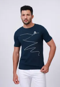 Футболка с принтом Pier One, Navy