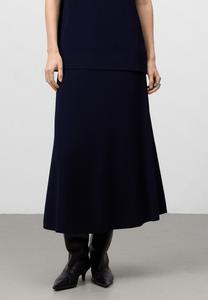 Юбка ADOLFO DOMINGUEZ A-line skirt, Navy Blue/Blue