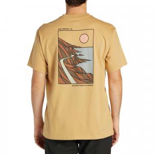 Мужская футболка Gateway с коротким рукавом Billabong, Dusty Gold