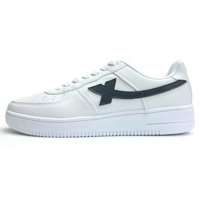 XTEP Кроссовки Air Force One с низким верхом, противоскользящие и износостойкие, дышащие, мужские, для скейтбординга, белые, черные