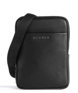 Сумка через плечо Jasper Jacob из зерненой кожи Bogner, черный