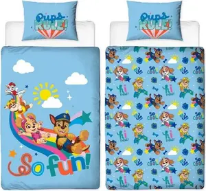 Комплект постельного белья "Щенячий патруль" AG538 (односпальная кровать) (синий) Paw Patrol