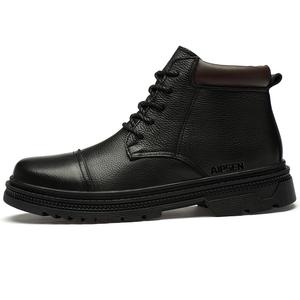 AIPSEN Ботинки Martin мужские черные