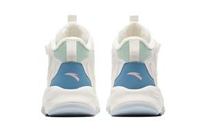 Амортизирующие повседневные детские кроссовки бело-зелено-голубые для подростков Antakids