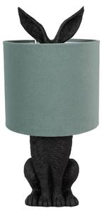 Настольная лампа Clayre & Eef Kaninchen Mai, черный - пластик - 20 x 43 x 20 см