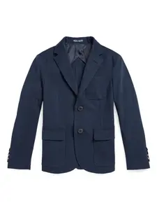 Однобортный пиджак строгого кроя POLO RALPH LAUREN KIDS, синий