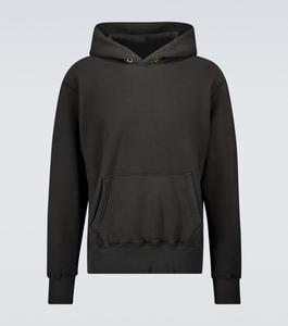 Укороченная толстовка с капюшоном Les Tien, черный