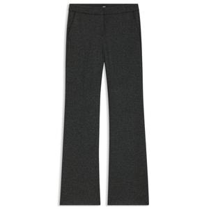 Узкие брюки из шерстяного твила с добавлением эластичного материала BOSS, Patterned