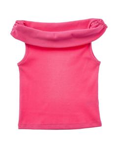 История дизайна Топ с открытыми плечами Design History, розовый