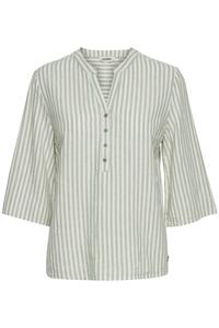 Блуза Oxmo, Beige/Pastel green