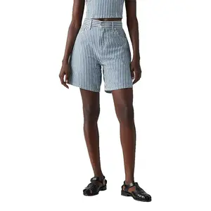 Шорты Levi's High Baggy denim, серый