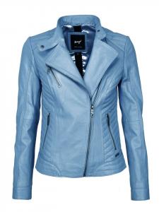 Кожаная куртка Maze Sally, голубой