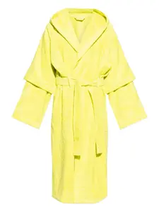Халат с капюшоном Off-White, желтый