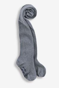 JoJo Maman Bébé Гладкие хлопковые колготки Jojo Maman Bébé, серый