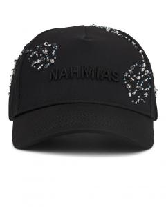 Вышитая бейсболка Nahmias, Black