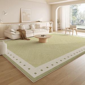 Budis Ковер 160х230 см для гостиной/спальни, моющийся, простой в уходе, в свежем пасторальном стиле, водоотталкивающий и нескользящий, [Loop Pile]