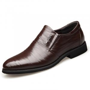 Bindu Повседневные кожаные туфли мужские низкие черно-коричневые - коричневые, цвет Brown