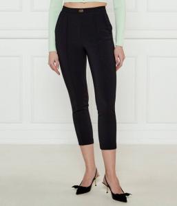 Брюки женские Elisabetta Franchi укороченные облегающего кроя, черный