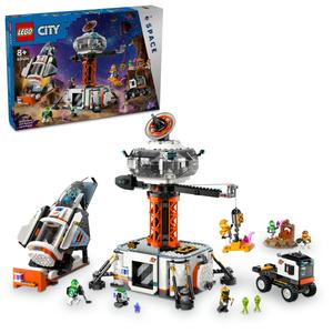 LEGO City, блоки, космическая станция и стартовая площадка для ракет, 60434
