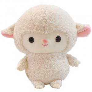 Овечка, овечка баа тканевая кукла, милые маленькие ягнята плюшевые куклы Barbne, Ecru