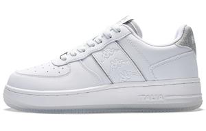 Kappa Низкие, устойчивые к истиранию, противоскользящие, женские, белые, серебристые кроссовки