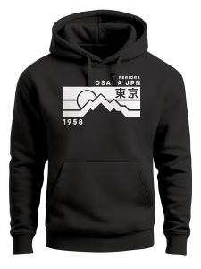 Толстовка Neverless Osaka Retro, черный