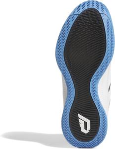 Баскетбольные кроссовки adidas Unisex-Adult Dame Certified 3, белый/зеленый/голубой