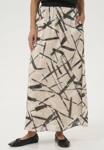 Юбка Kaffe KAARCHY , Feather Gray Black Graphic/Grey