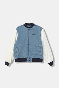 Детская куртка-бомбер Denim Baseball Jacket Vans, синий
